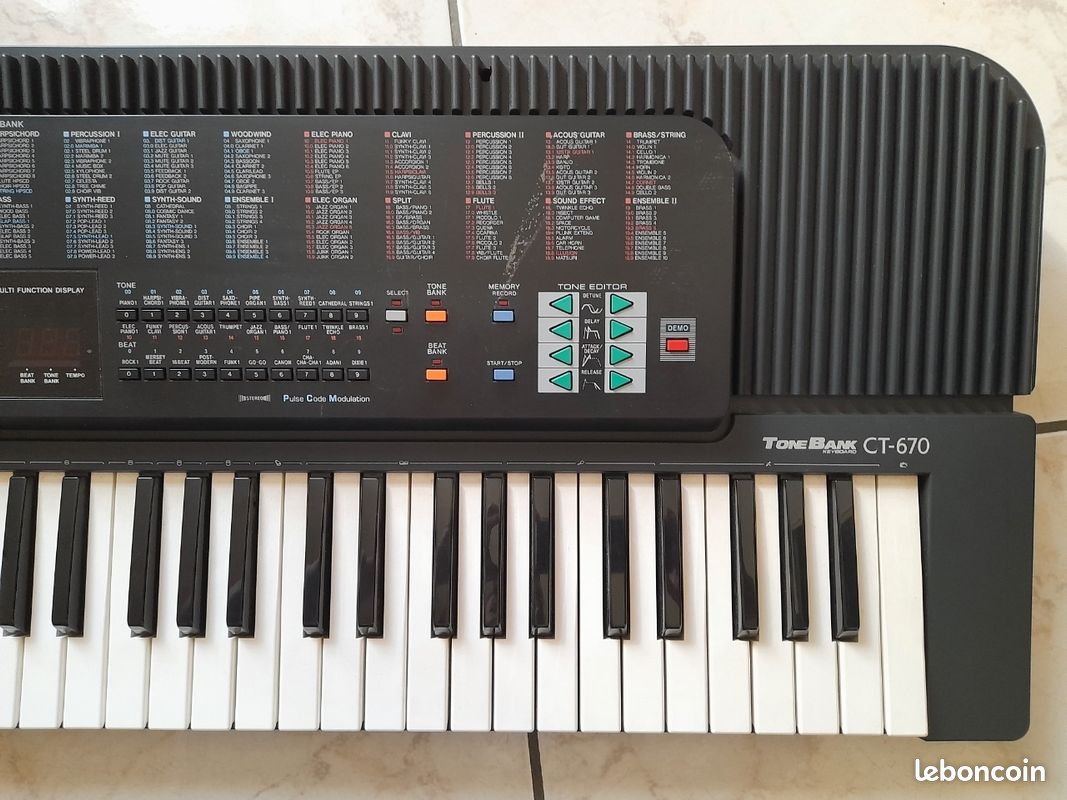Clavier Casio CT 670 (image 3)