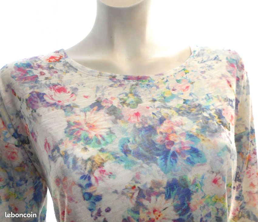 Haut C&A - Taille 40 / L - Couleur Rose - Occasion En Bon/très Bon état