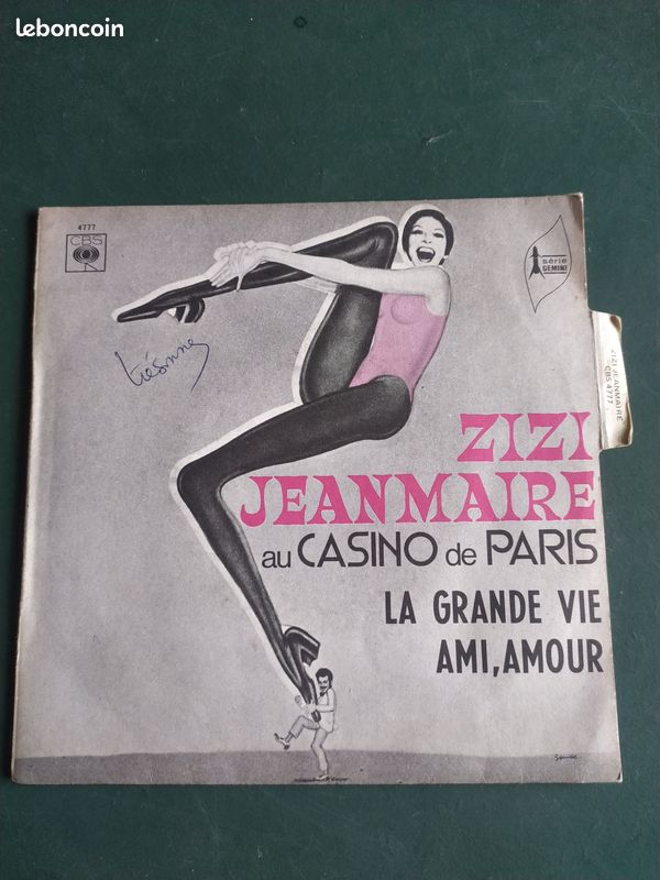Vinyl 45 tours zizi jean maire (image 1)