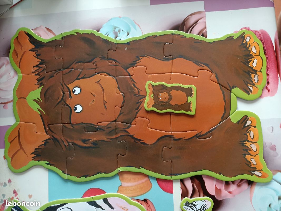 Boîte de 6 puzzles géants Djeco (image 6)