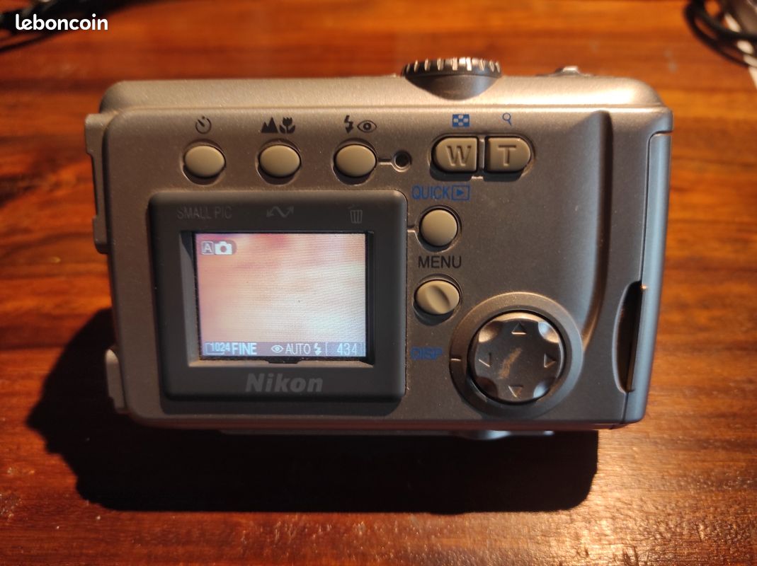 Nikon Coolpix 2000 – 2MP – Compact – Boîte D'origine – Fonctionne