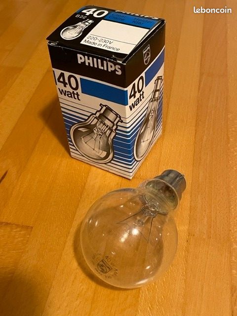 Ampoules 40 w (Philips) - Neuves (image 2)