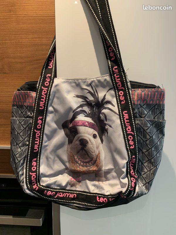 Sac Bouledogue Téo Jasmin Accessoires Bagagerie