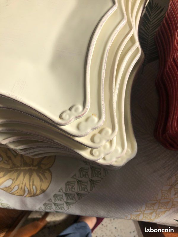 Assiettes carrées x12 (image 3)