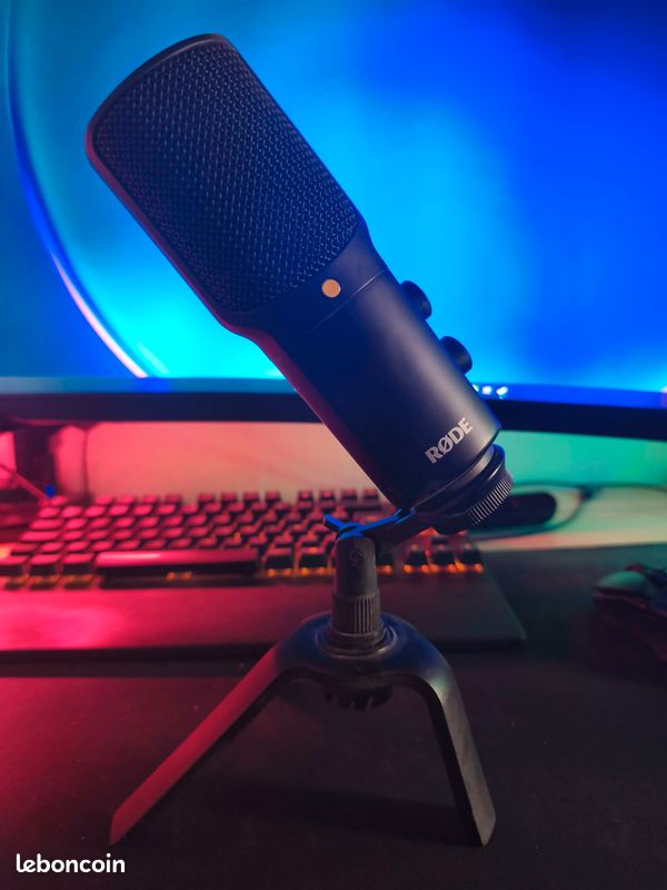 Micro RODE NT-USB+ Microphone USB professionnel PC , musique , gaming , stream , twitch (image 1)