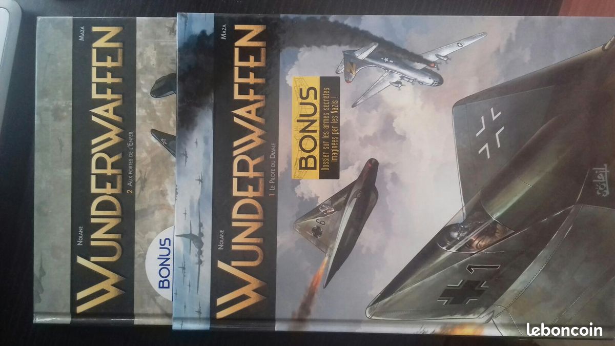 Livres avion - Album Rafale Leader + 2 BD Wunderwaffen + Les avions en 1001 photos (image 2)