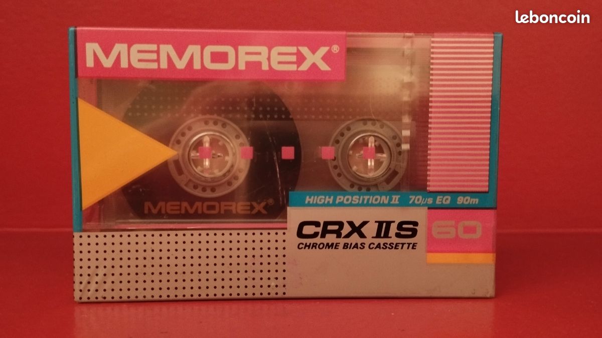 Cassette audio Memorex sous blister (image 1)