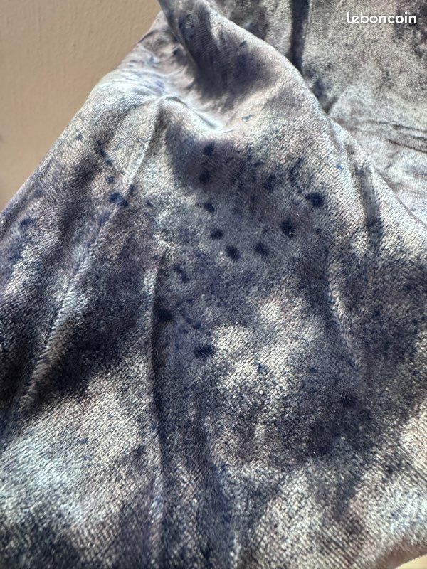 Robe Bleue Marks And Spencer Taille 10 - Longueur Mollet, Sans Manches, Polyester - Occasion Très Bon État