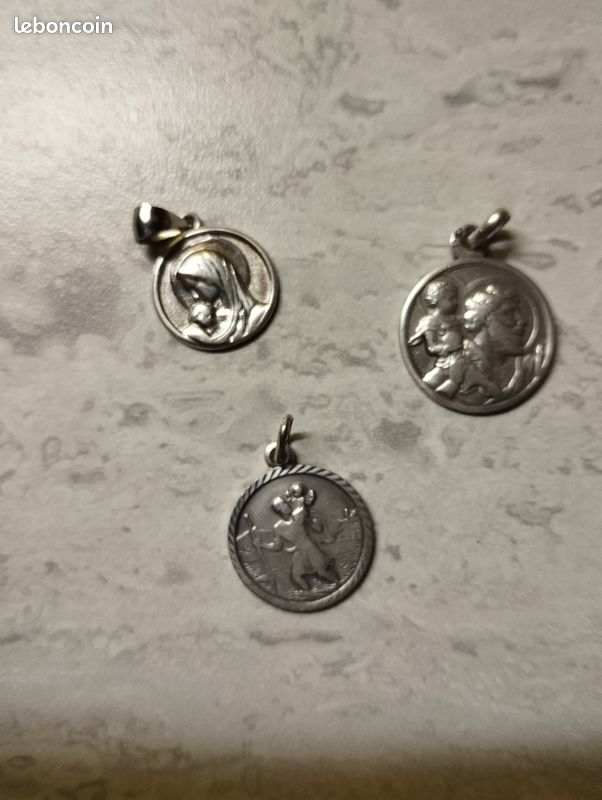 Médaille argent 925 (image 1)