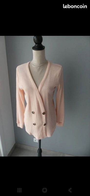 Gilet rose (image 1)