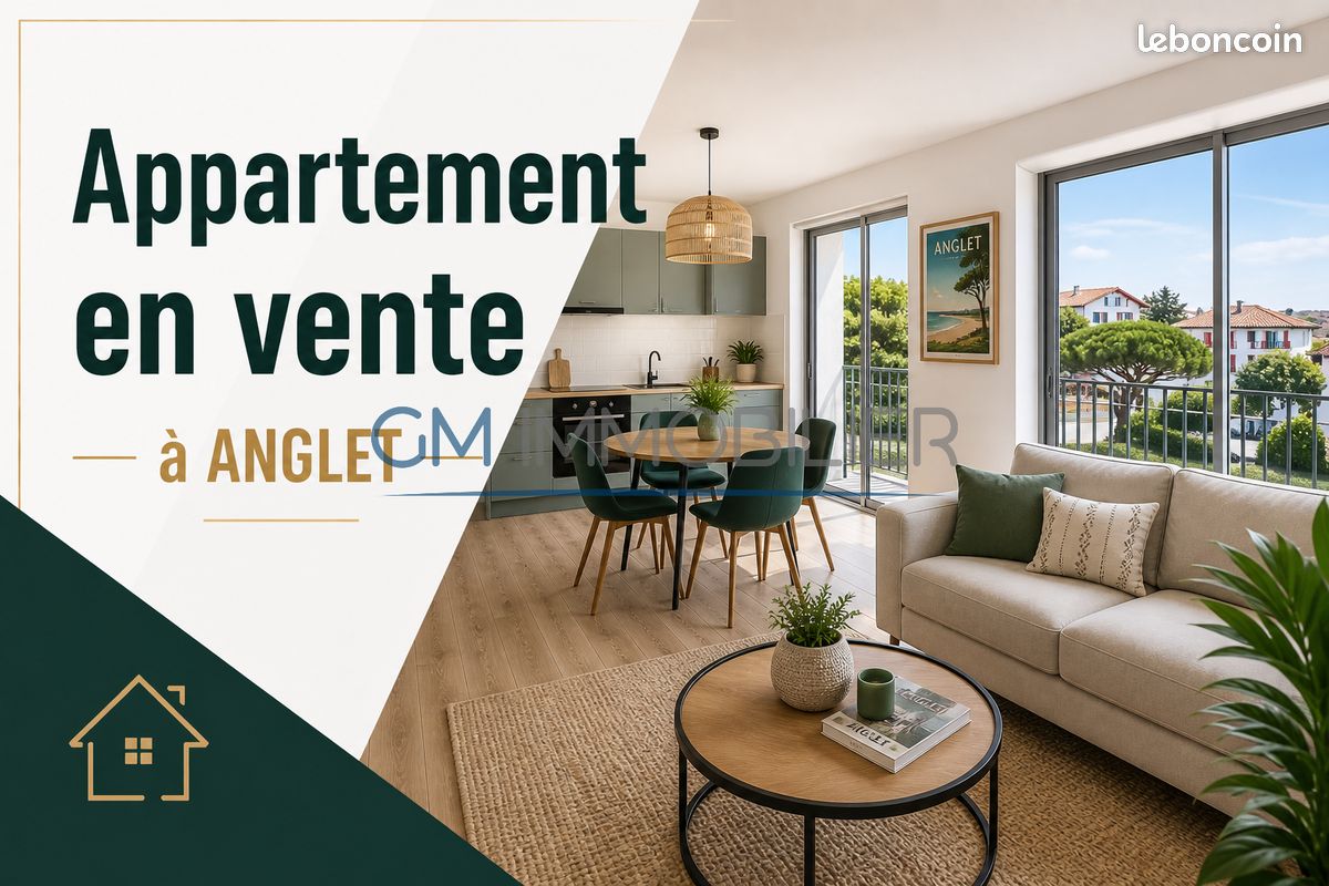 Appartement 3 pièces 78 m² · à Anglet · 78 m² · 620 000 €
