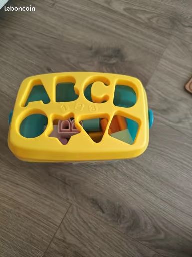 Boîte d'association cognitive de couleur graphique, jouet pour nourrissons et tout-petits, Bloc de construction (image 16)