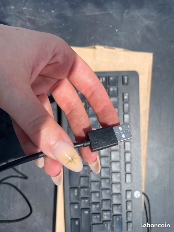 Clavier HP AZERT USB (image 4)