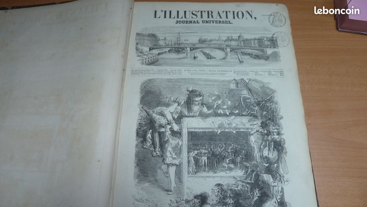 Relié L'illustration 1856 (image 8)
