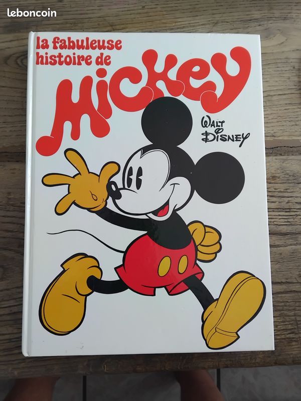 BD ancienne " La Fabuleuse Histoire de Mickey " ( 1973 ) (image 1)