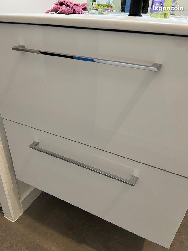 2 poignées de meuble alu (image 1)