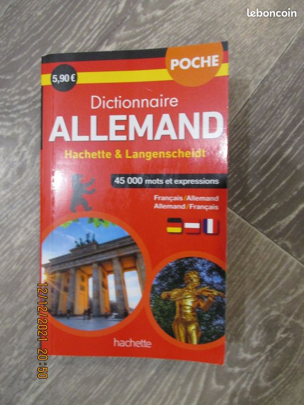 Dictionnaire Allemand (image 1)