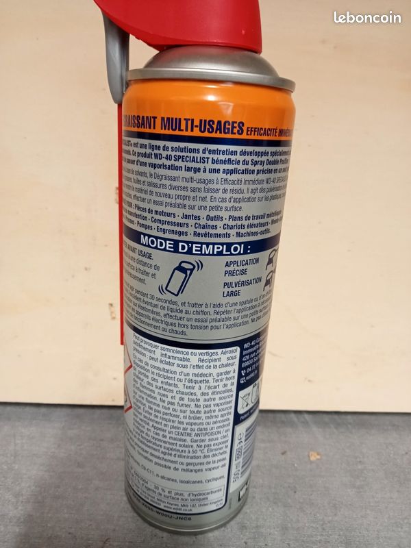 WD-40 dégraissant multi-usages (image 2)