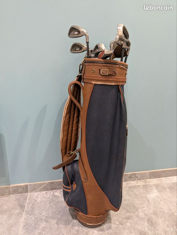 Sac Burberrys + Clubs de golf vintage 80' (image 5)