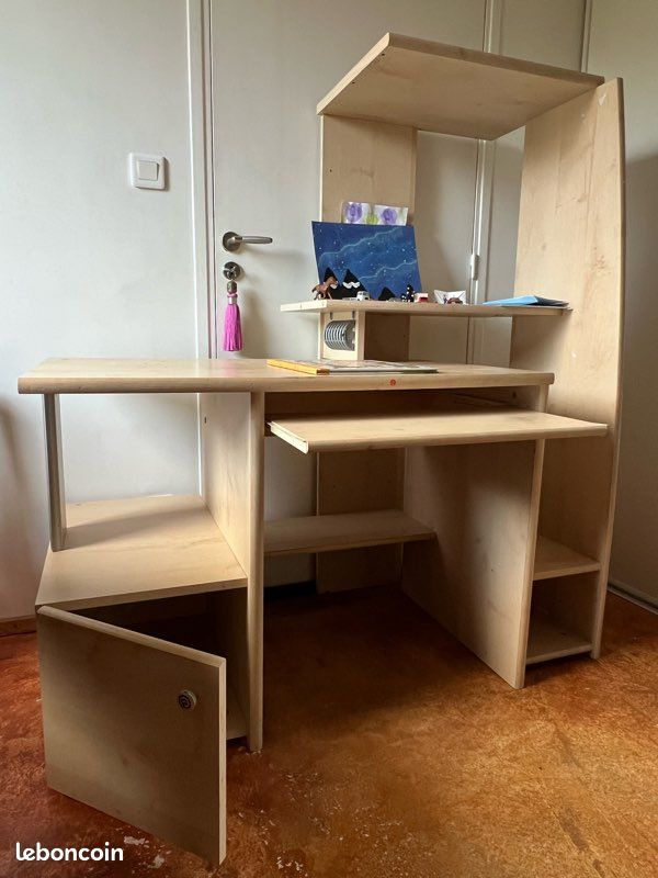 Bureau informatique Meuble Gautier Fabrication Française - Ameublement