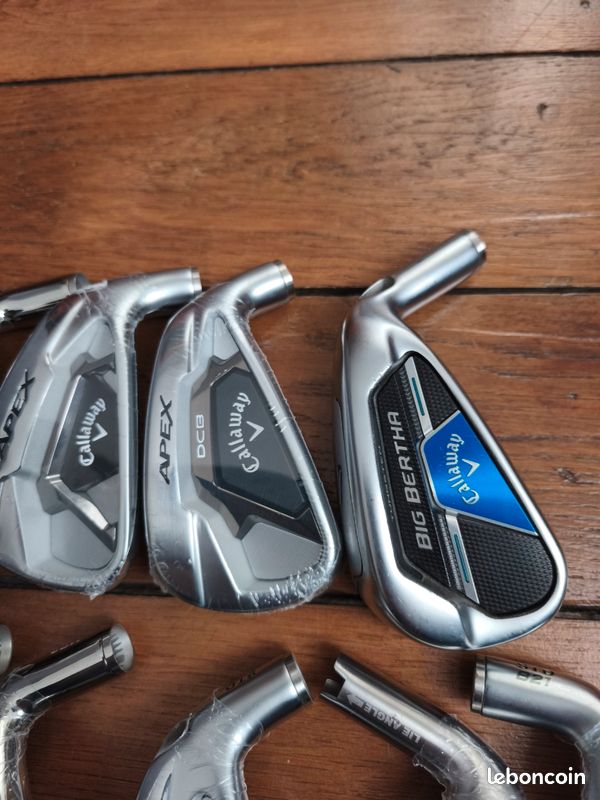 Tête De Fer Simple Callaway Apex FL2 - Fer 7 Uniquement, Droitier, Neuf Sous Plastique, Angle Standard
