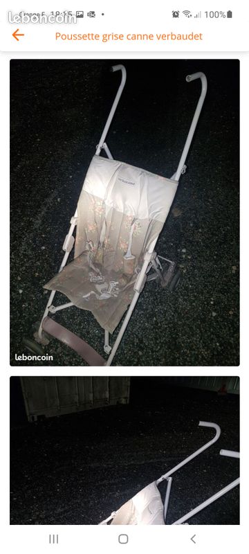 Poucette canne gris verbaudet (image 5)