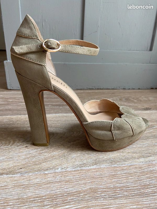 Dorã Es Chaussures TressÃ©es Talon Strap Sandales DorÃ©es TressÃ