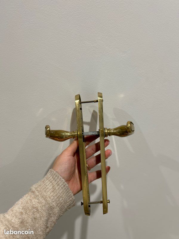 Poignée de porte dorée (image 3)