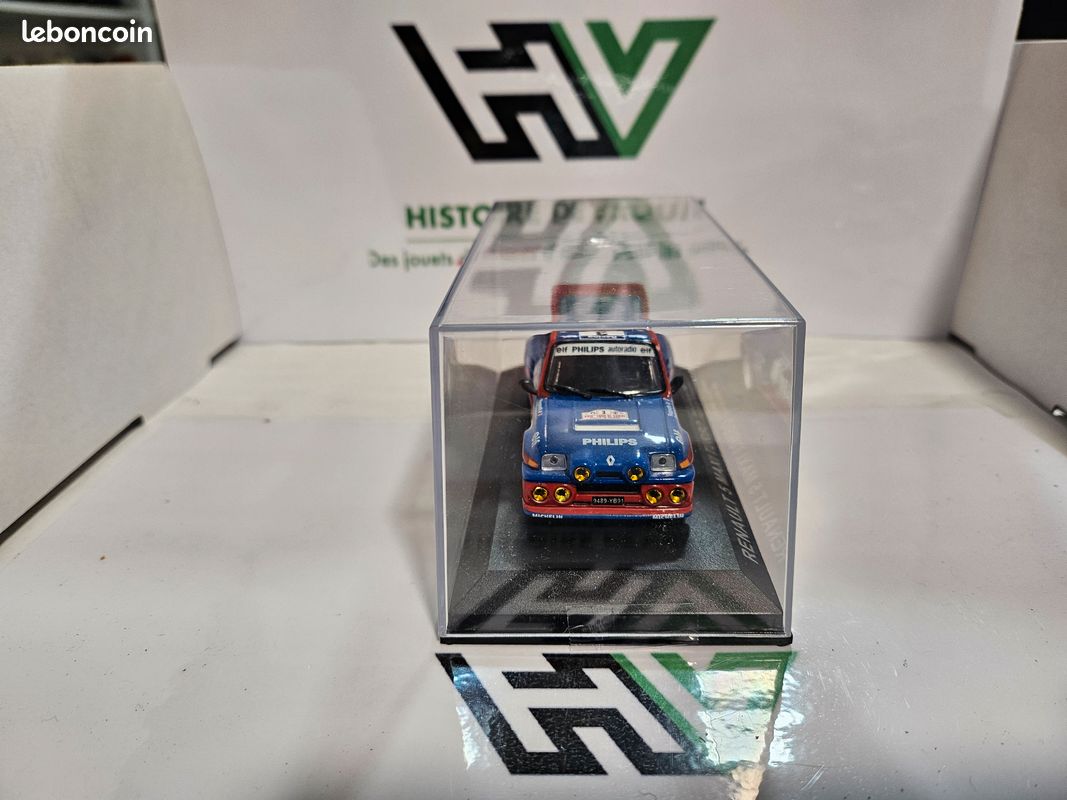 Miniature Starter 1/43 Renault Maxi 5 Turbo - Tour De Corse 85 - J. Ragnotti - Montée