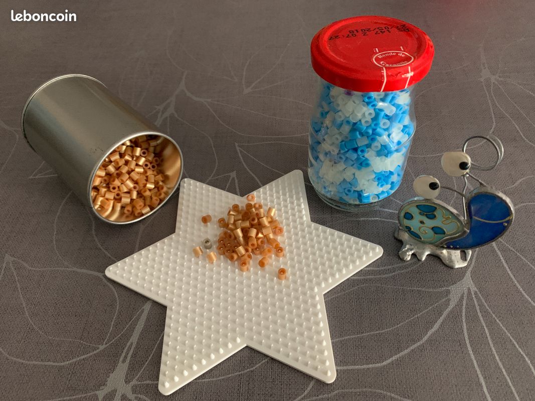 Perles Hama et matrice étoile 👧 (image 1)