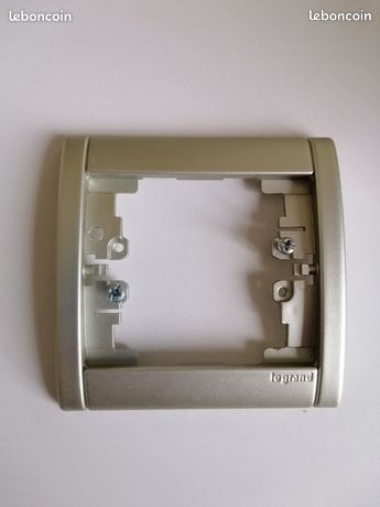 Plaque Prise Legrand SAGANE Kozi - Enjoliveur Bleu Ciel Pour Interrupteur