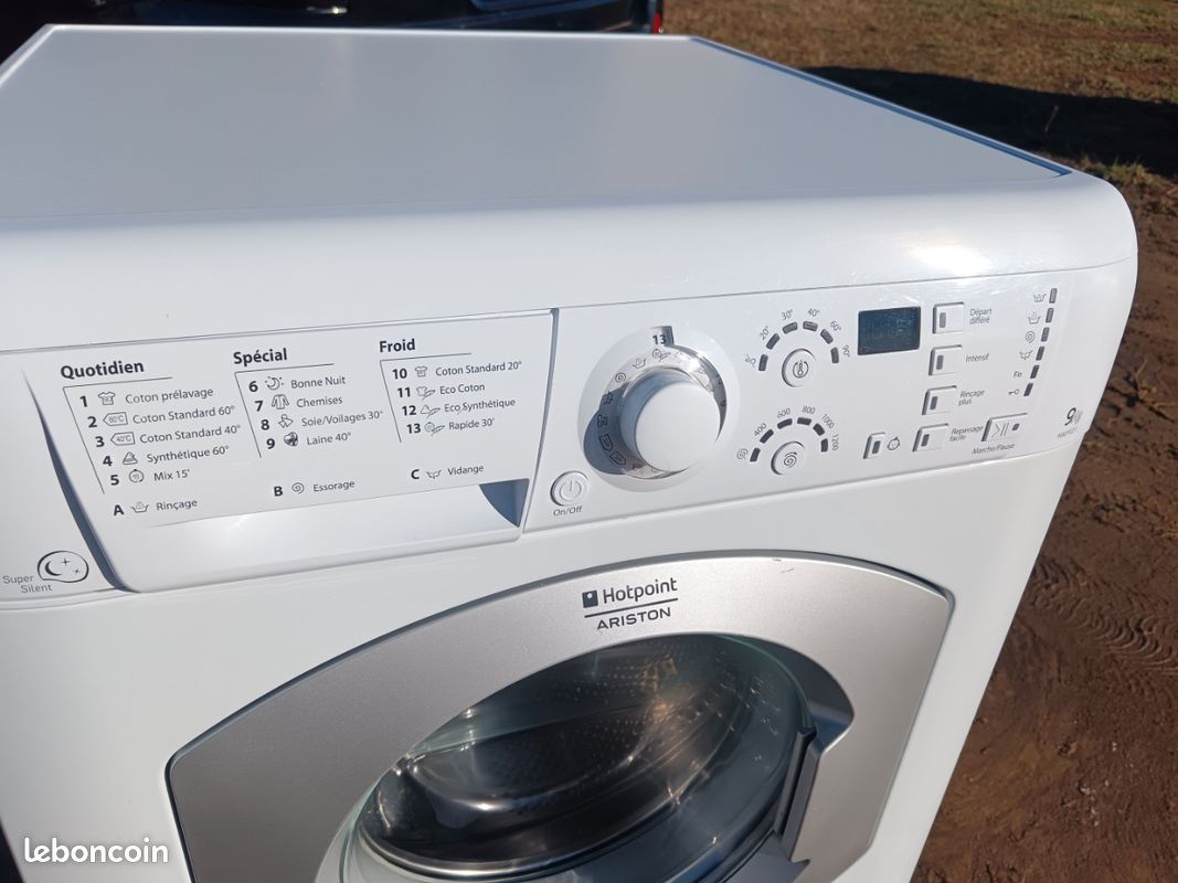 Lave-linge 9Kg (image 2)