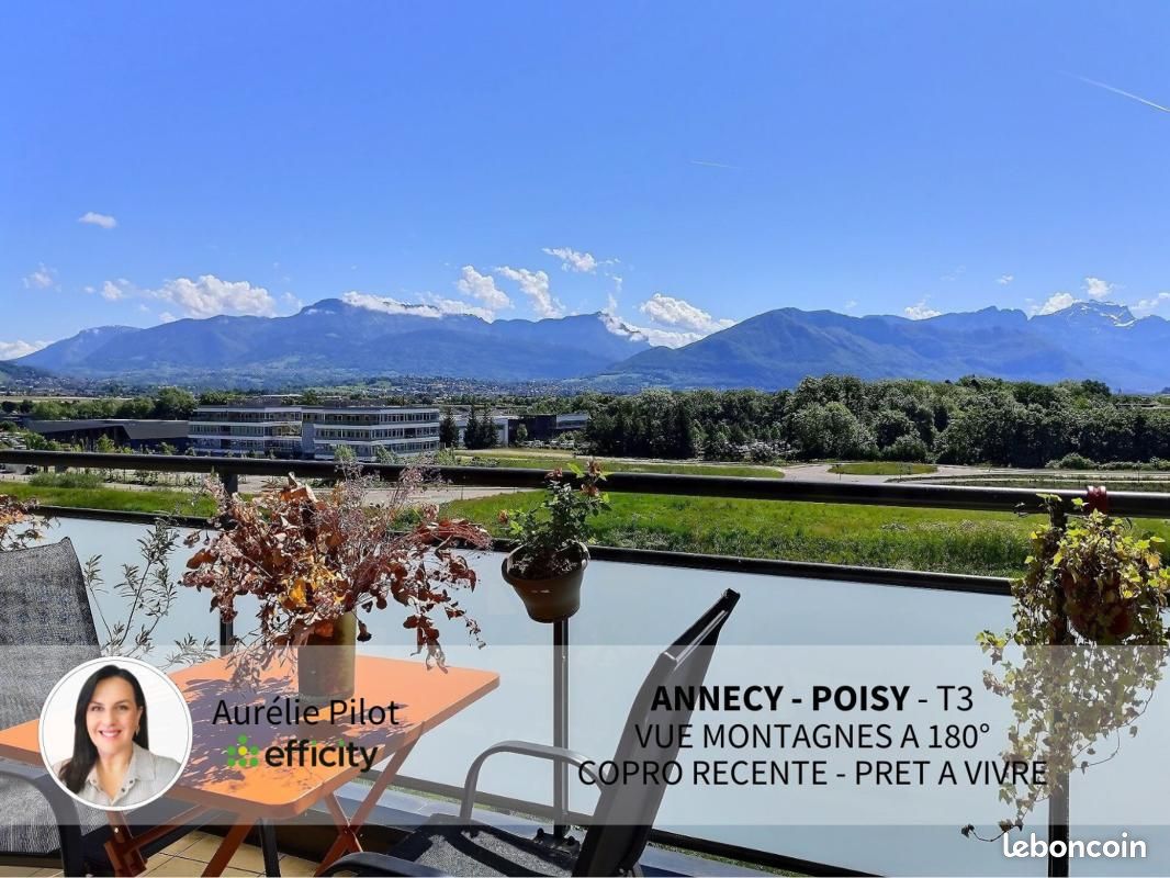 Appartement 3 pièces 61 m² · à Poisy · 61 m² · 360 000 €