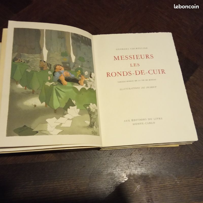 Georges Courteline. Messieurs les Ronds-de-cuir (image 1)