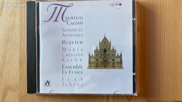 CD Maurizio CAZZATI Sonates, antiennes et requiem (image 1)