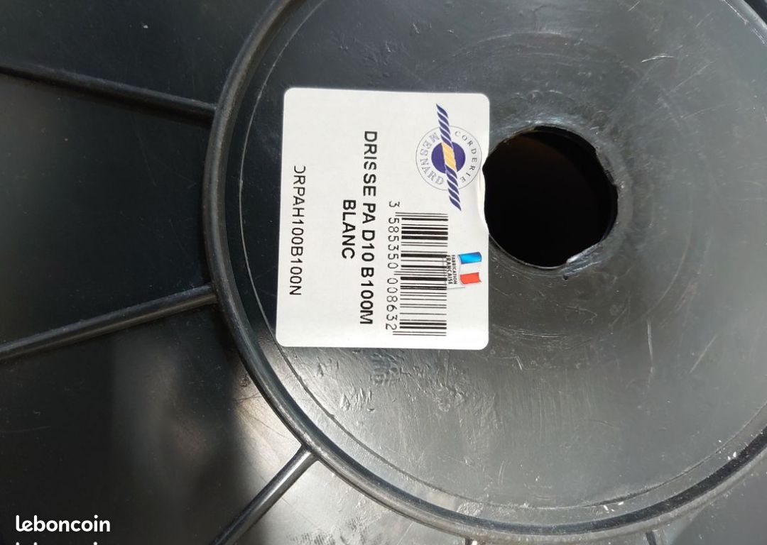 Bobine de 100 mètres de corde polyamide diamètre 10 mm (image 3)