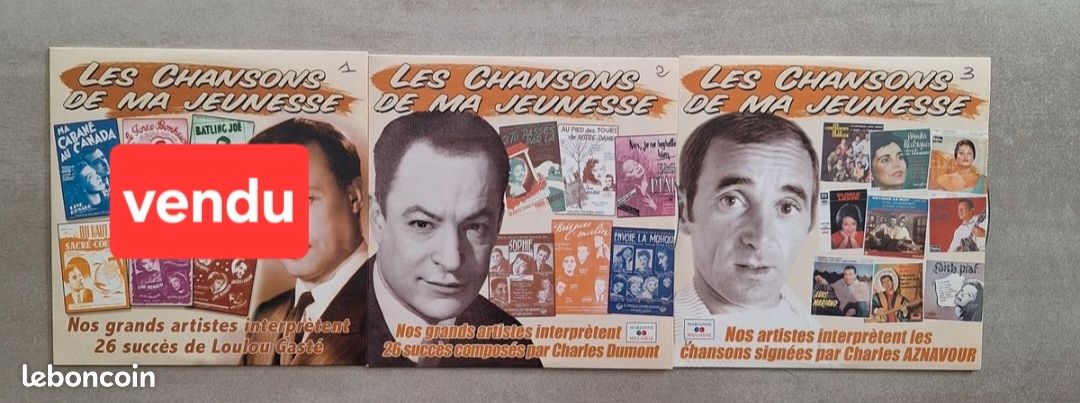CD Les chansons de ma jeunesse (image 1)
