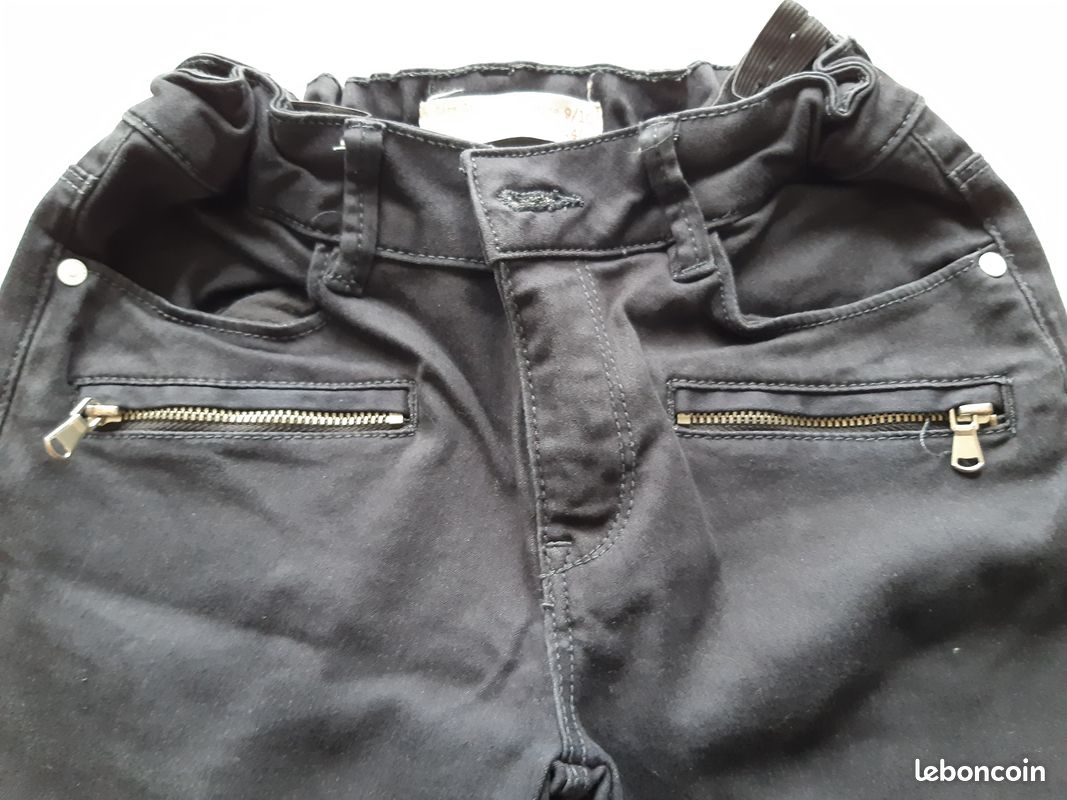 Pantalon bleu marine ZARA 9- 10 ans (image 5)