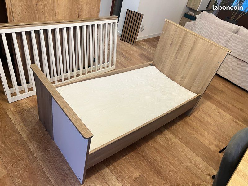 Lit bébé galipette + Matelas (image 3)