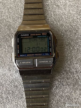 Montre casio data bank 150 Montres Bijoux