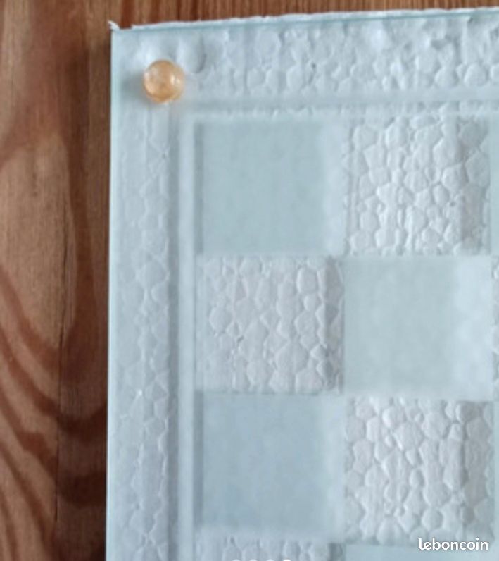 Jeu d'échecs en verre Cabajou (image 7)