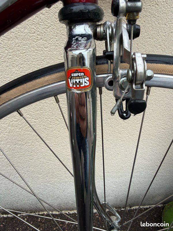 Vélo De Course Peugeot PSV10 – Cadre Super Vitus 980 – Vintage Acier – Homme