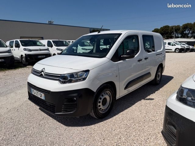 Citroen BERLINGO VAN XL 850KG BLUEHDI 100 S&S CABINE APPROFONDIE CONTROL BVM5 (image 2)