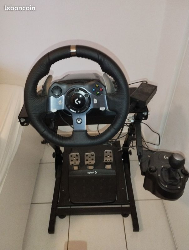 Volant Logitech G920 – Xbox Et PC, Avec Support (occasion)