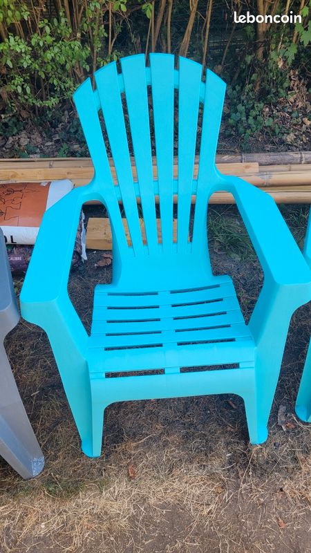 4 fauteuils jardin état neuf (image 5)