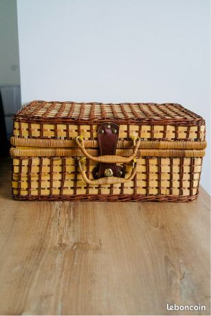 Table valise pique nique KISS PLY vintage - Équipement caravaning
