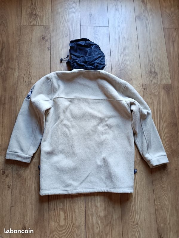 Veste polaire marque win's beige taille m (image 2)