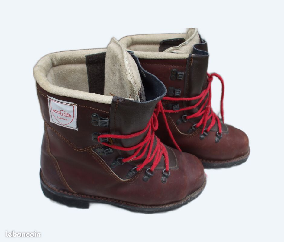 Chaussures sécurité bucheronnage anti-coupure neuves Chaussures