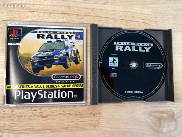 Colin McRae Rally Sur PS1 - Complet (CiB) - PAL, Français - Jeu De Course Rétro