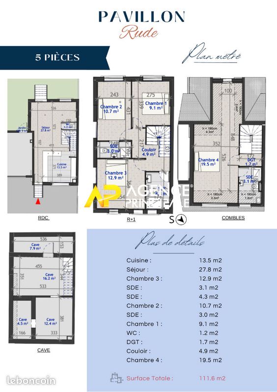 Maison 6 pièces 112 m² · à Sartrouville · 112 m² · 699 000 €